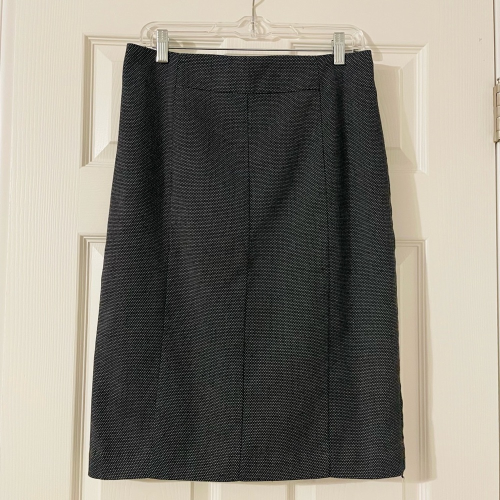 Worthington Charcoal Gray Pencil Skirt